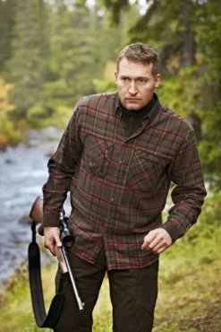 Härkila Metsästyspaidat^Pajala -puuvillapaita, vihreä