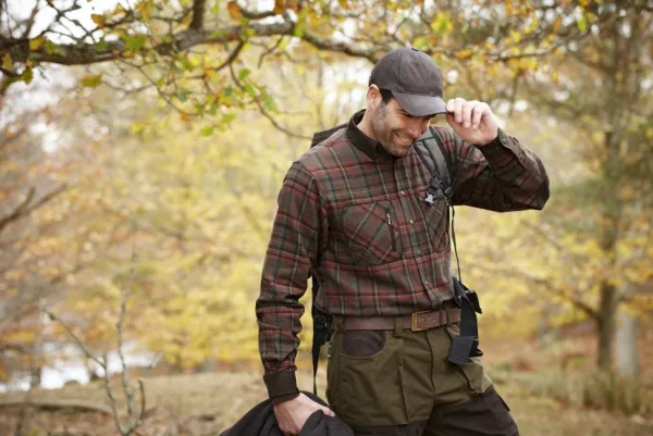 Härkila Metsästyspaidat^Pajala -puuvillapaita, vihreä