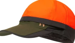 Härkila Metsästysasusteet/Metsästyslippikset^Pro Hunter GTX Reversible Keps vuorattu lippalakki, vihreä/ruskea/oranssi
