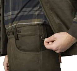 Härkila Metsästyshousut/Nahkaiset Metsästyshousut^Pro Hunter Leather Trousers nahkaiset metsästyshousut, Willow Green