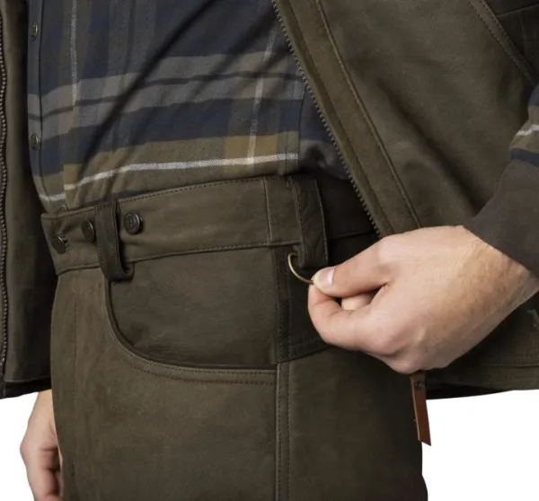 Härkila Metsästyshousut/Nahkaiset Metsästyshousut^Pro Hunter Leather Trousers nahkaiset metsästyshousut, Willow Green