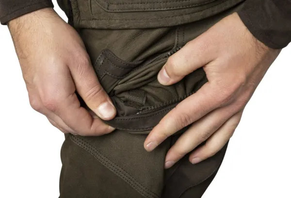 Härkila Metsästyshousut/Nahkaiset Metsästyshousut^Pro Hunter Leather Trousers nahkaiset metsästyshousut, Willow Green