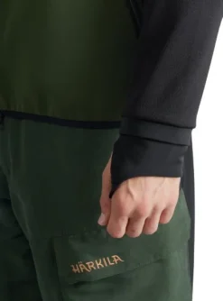 Härkila Scandinavian Fleece Jacket fleecetakki, vihreä/musta| Metsästyspuserot