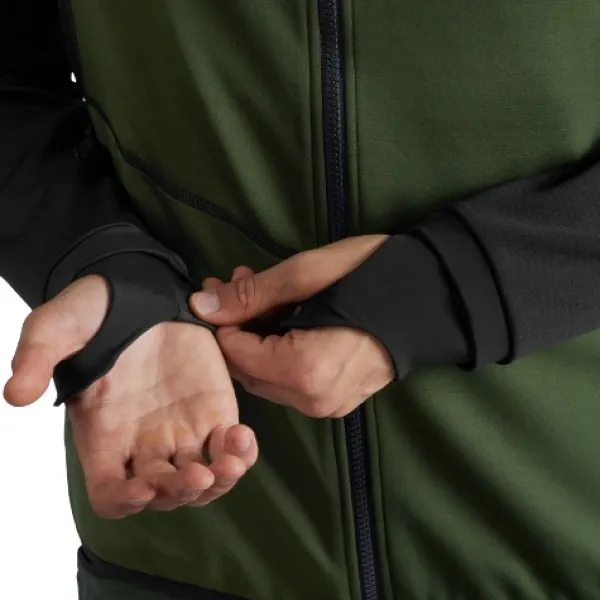 Härkila Scandinavian Fleece Jacket fleecetakki, vihreä/musta| Metsästyspuserot