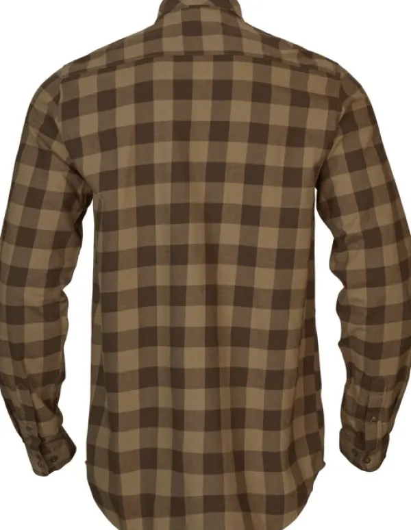 Härkila Scandinavian L/S-Shirt Antique Bronze Check| Metsästyspaidat