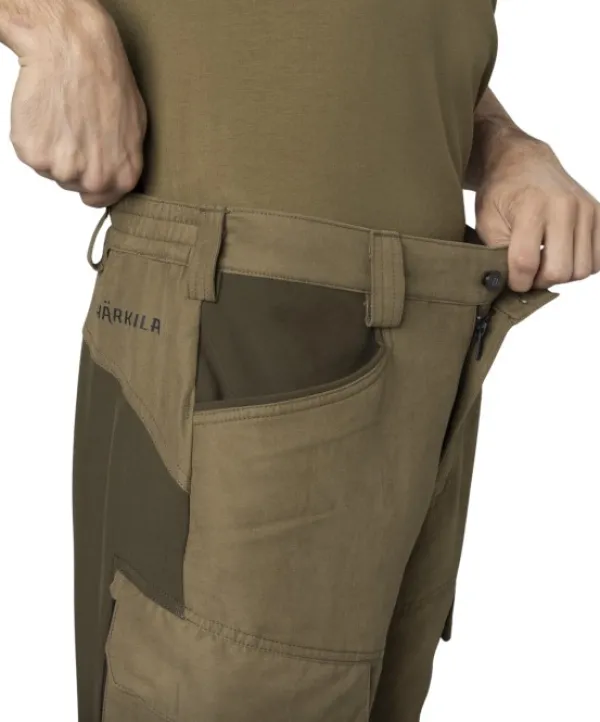 Härkila Scandinavian Trouser metsästyshousut, Dark Antique Bronze/Willow Green| Retkeilyhousut