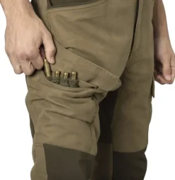 Härkila Scandinavian Trouser metsästyshousut, Dark Antique Bronze/Willow Green| Retkeilyhousut