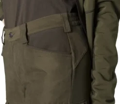 Härkila Scandinavian Trousers Women Willow naisten metsästyshousut, ruskea/vihreä| Retkeilyhousut