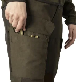 Härkila Scandinavian Trousers Women Willow naisten metsästyshousut, ruskea/vihreä| Retkeilyhousut