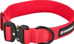 Hundra Kaulapannat^taktinen kaulapanta S-M, punainen