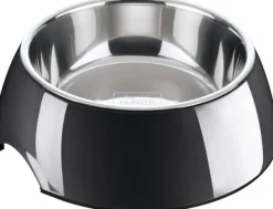 HUNTER Bowl Melamin koirankuppi, 350 ml, Black| Koirankupit