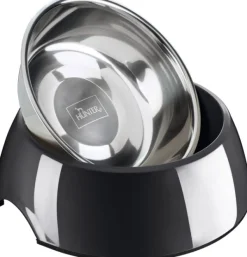HUNTER Bowl Melamin koirankuppi, 700 ml, Black| Koirankupit