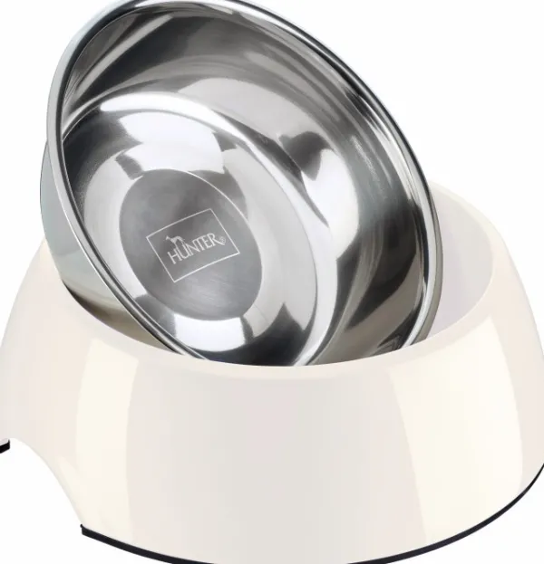 HUNTER Koirankupit^Bowl Melamin koirankuppi, 350 ml, White