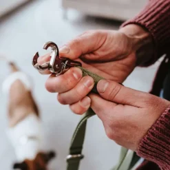 HUNTER Inari T-Leash koiran talutushihna, 20/200 cm, Linden Green| Taluttimet