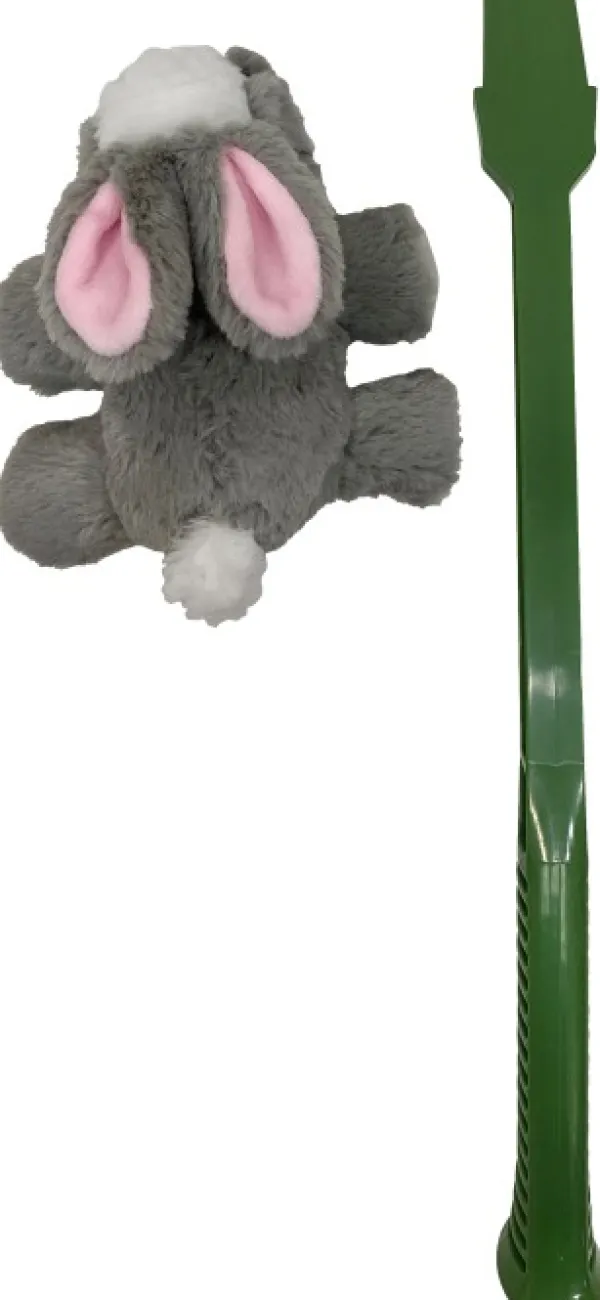 HUNTER Toy Dog Flingerz heittovarsi ja lelu, Furry Rabbit| Noutolelut