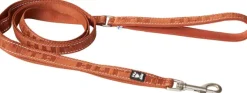 Hurtta Taluttimet^Casual Reflective Leash ECO talutushihna, 180 cm, ruskeaoranssi