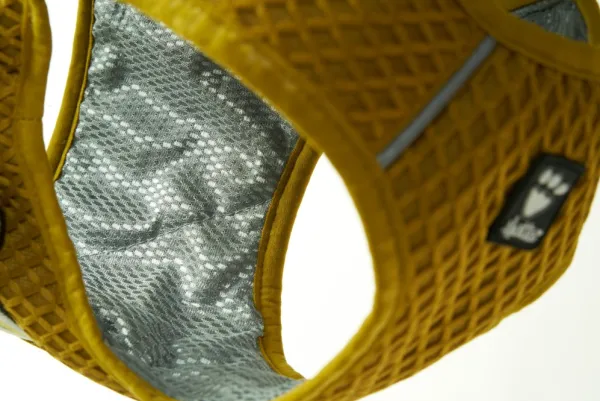 Hurtta Viilennys Ja Aurinkosuoja^Cooling Wrap viilennysliivi, 40 - 55 cm, tummakeltainen