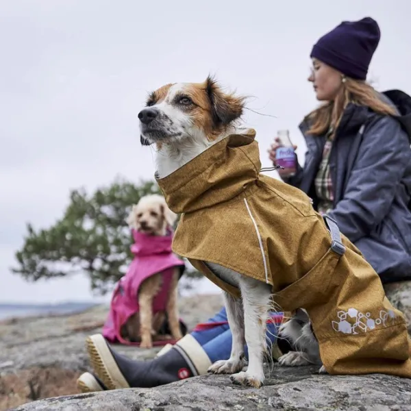 Hurtta Sadetakit^Monsoon Coat II ECO koirantakki, 80 cm, Desert