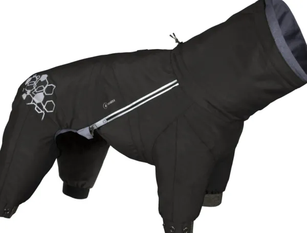 Hurtta Sadetakit^Mudventure ECO koiran sadehaalari, 25S-30M, Raven