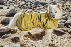 Hurtta Rainwear Mudventure Reflective Coat sadetakki, 25-35 cm, Turmeric| Sadetakit