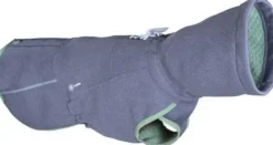 Hurtta Razzle Dazzle Midlayer koiran takki, 25-40 cm, harmaa/vihreä| Fleecetakit