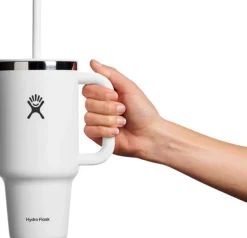 HydroFlask All Around Travel Tumbler 32oz (946ml) termosmuki, White| Termosmukit
