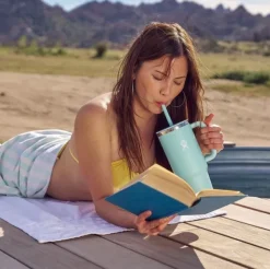 HydroFlask All Around Travel Tumbler 32oz (946ml) termosmuki, White| Termosmukit