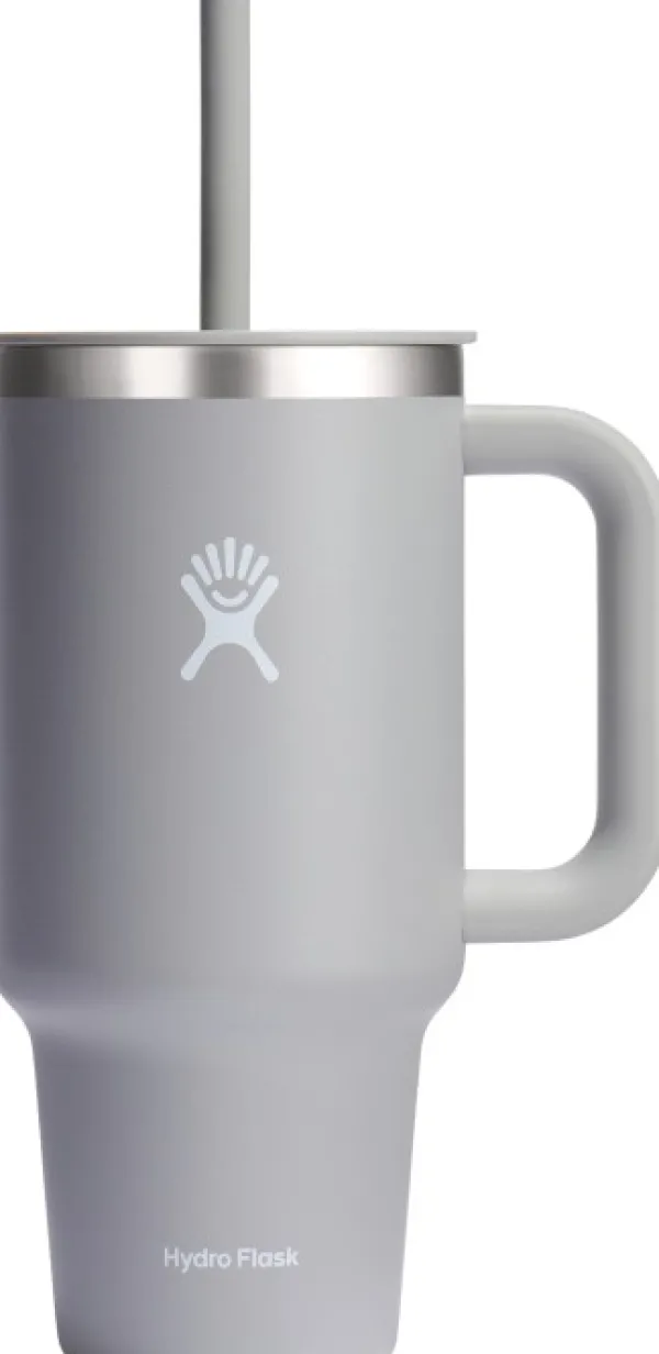 HydroFlask Eristetyt Juomapullot^All Around Travel Tumbler matkamuki, 946ml, harmaa