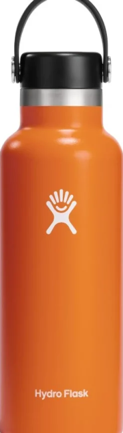 HydroFlask Standard Mouth Flex juomapullo, 532ml, oranssi| Juomapullot