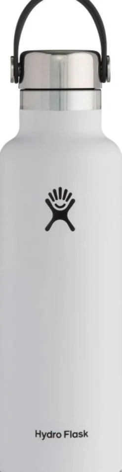 HydroFlask Eristetyt Juomapullot^Std Stainless Steel Cap 21oz White
