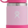 HydroFlask Eristetyt Juomapullot^Wide Mouth Kids lasten juomapullo, 354 ml, vaaleanpunainen
