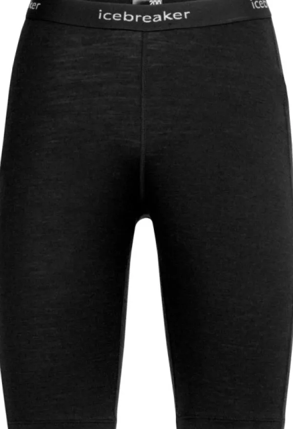 Icebreaker 200 Oasis Shorts naisten aluskerrastohousut, musta| Alusvaatteet