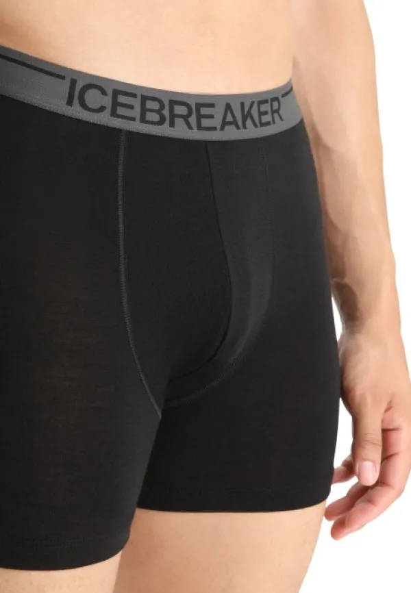 Icebreaker Alusvaatteet^Anatomica Boxers bokserit, Black
