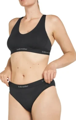Icebreaker Mer 125 Cool-Lite Sprite Hipster naisten alushousut, Black| Alusvaatteet
