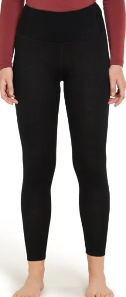 Icebreaker Kerrastohousut^Mer 260 Tech High Rise Leggings naisten kerrastohousut, Black