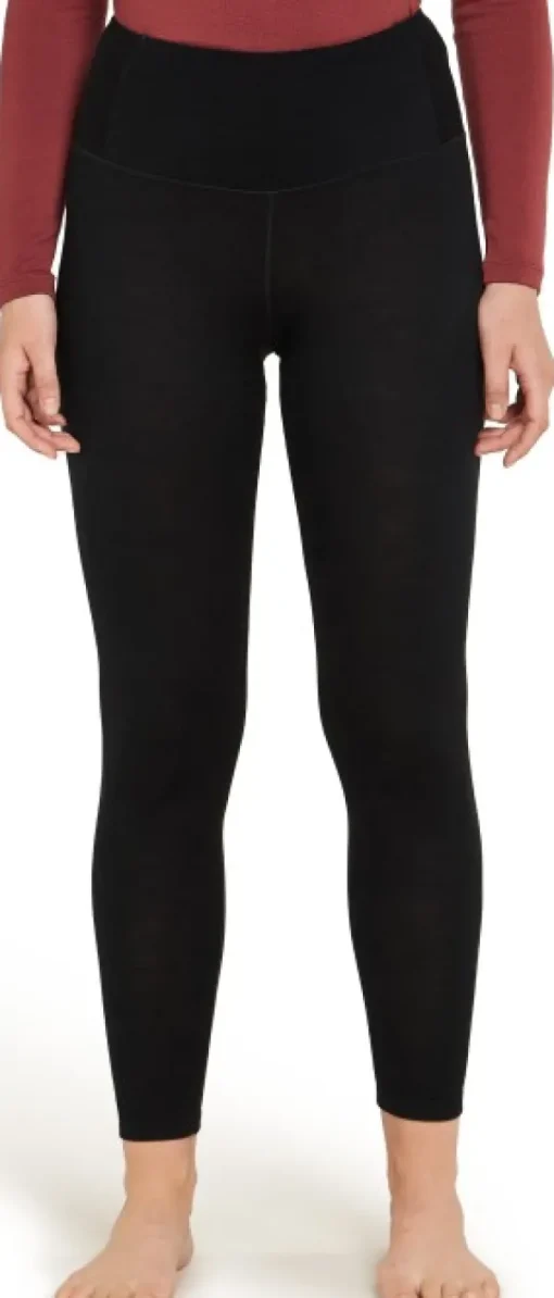 Icebreaker Kerrastohousut^Mer 260 Tech High Rise Leggings naisten kerrastohousut, Black