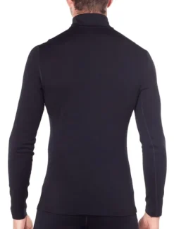 Icebreaker M's Tech LS Half Zip 260 Black| Kerrastopaidat