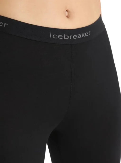 Icebreaker Oasis -naisten housut, musta| Kerrastohousut