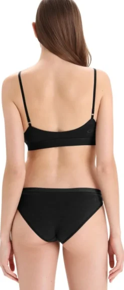 Icebreaker Siren Bra urheiluliivit, Black| Alusvaatteet