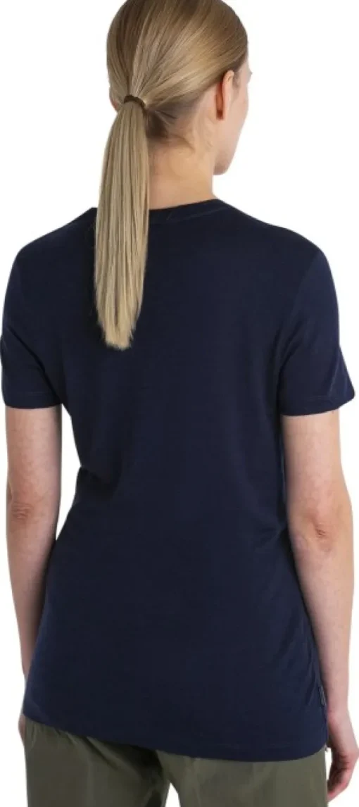 Icebreaker T-paidat Ja Pikeepaidat^W's Merino 150 Tech Lite III SS Tee Midnight Navy