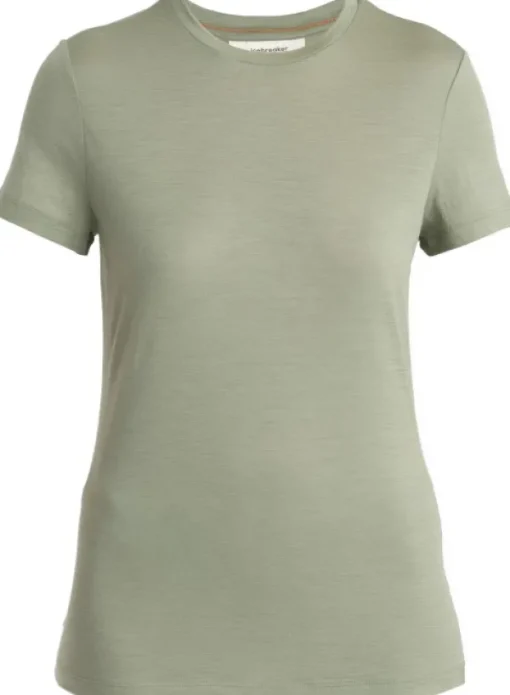 Icebreaker T-paidat Ja Pikeepaidat^W's Merino 150 Tech Lite III SS Tee Lichen