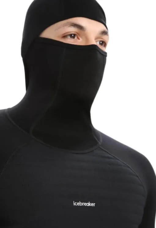 Icebreaker Hupparit, Fleecet Ja Välipaidat^ZoneKnit Insulated LS Hoodie hupullinen kerrastopaita, musta