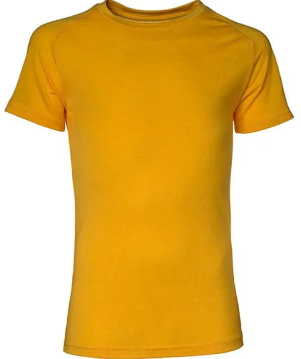 Isbjörn Lasten Paidat, Hupparit Ja Fleecet^Big Peaks -nuorten t-paita, keltainen