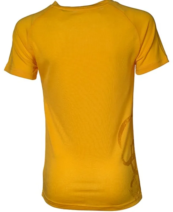 Isbjörn Lasten Paidat, Hupparit Ja Fleecet^Big Peaks -nuorten t-paita, keltainen