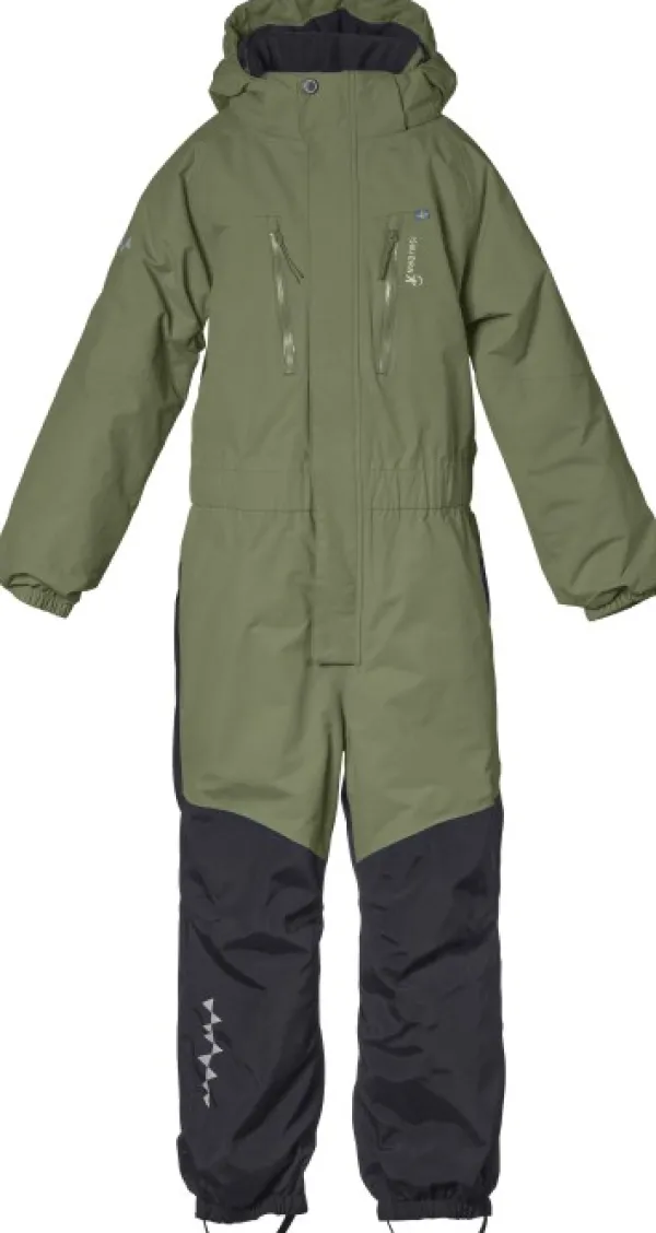 Isbjörn Lasten Haalarit^Penguin Snowsuit Kids lasten talvihaalari, maastonvihreä