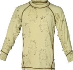 Isbjörn Polarbear Set Baselayer Kids Forest Dew| Lasten Alusasut Ja Kerrastot