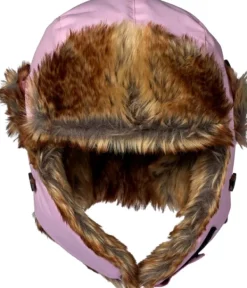 Isbjörn Lasten Asusteet^Squirrel juniorikoon talvilakki, vaaleanpunainen