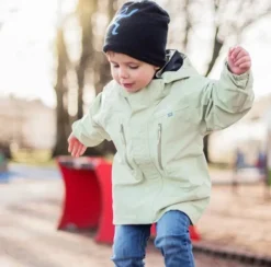 Isbjörn Lasten Takit^Storm Hardshell Jacket Kids Forest Dew