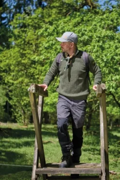 Ivanhoe of Sweden Ivanhoe M'S Hugo Half Zip Wb Loden Green| Hupparit, Fleecet Ja Välipaidat