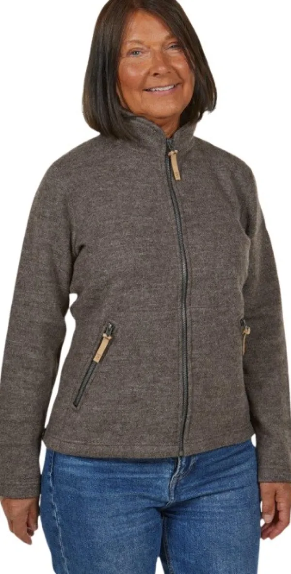 Ivanhoe of Sweden Hupparit, Fleecet Ja Välipaidat^Ivanhoe W'S Nls Twig Full Zip Birch